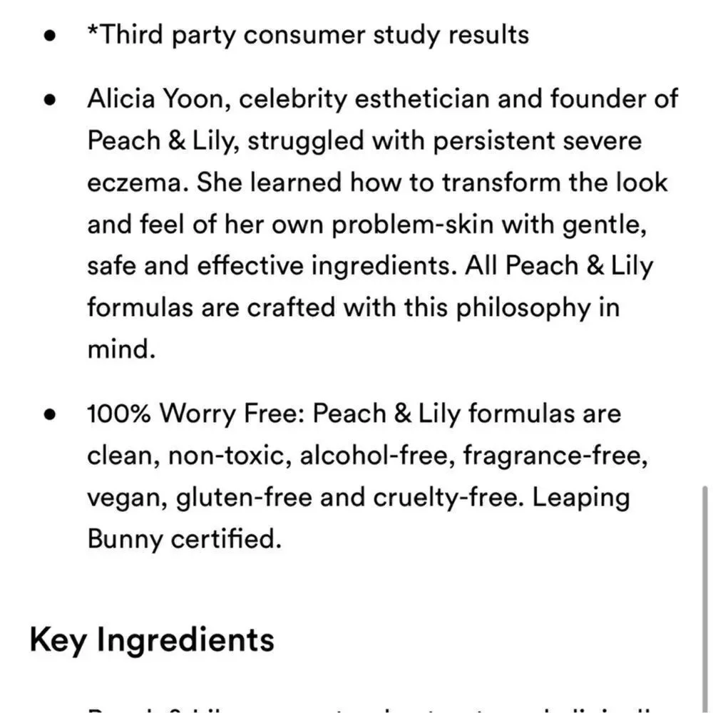 $12🌟 Peach & Lily Power Calm Hydrating Gel Cleanser